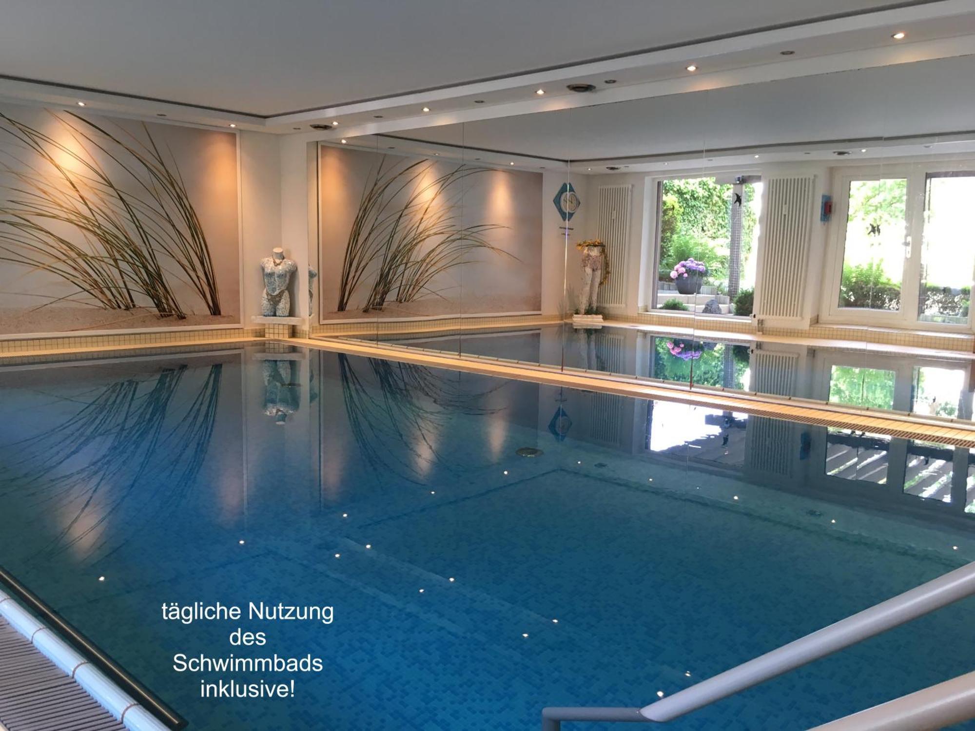 Appartementresidenz Am Kurpark - Ferienwohnungen Mit Pool & Sauna & Garage Bad Salzuflen Buitenkant foto